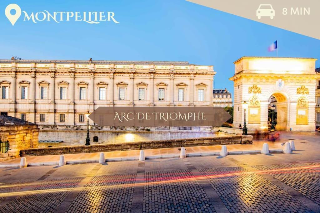 041 - Studio Le Chateau D'O, Appart 4Pers, Parking, Proche Faculte De Medecine มงต์เปอลิเยร์ ภายนอก รูปภาพ