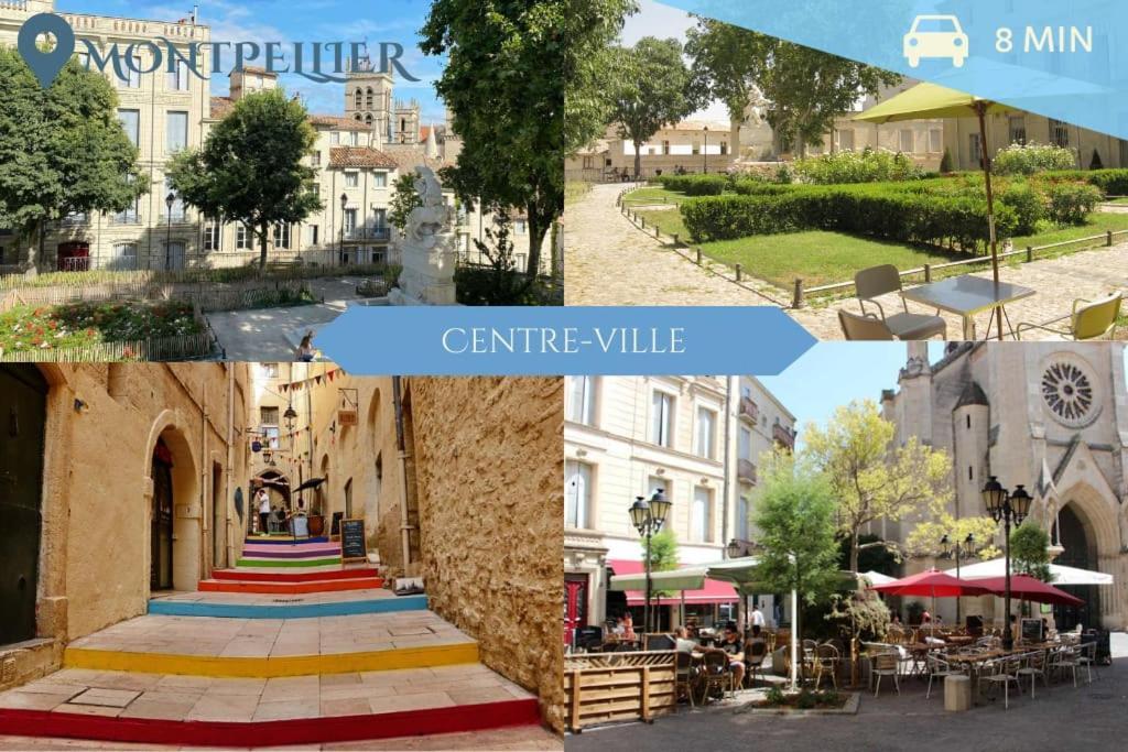 041 - Studio Le Chateau D'O, Appart 4Pers, Parking, Proche Faculte De Medecine มงต์เปอลิเยร์ ภายนอก รูปภาพ